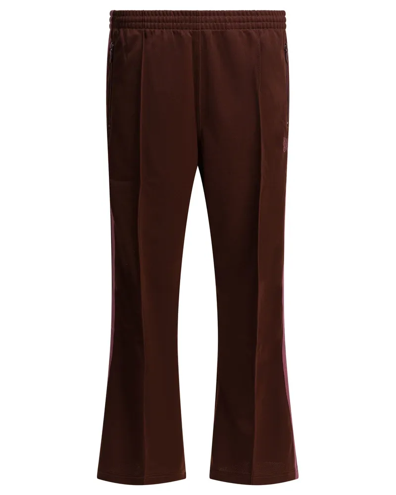 NEEDLES Sporthose „Poly Smooth Bordeaux
