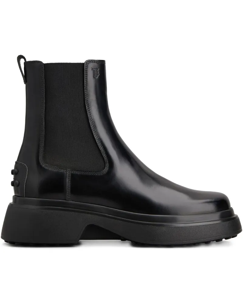 TOD'S Tod 's Lederstiefel Black
