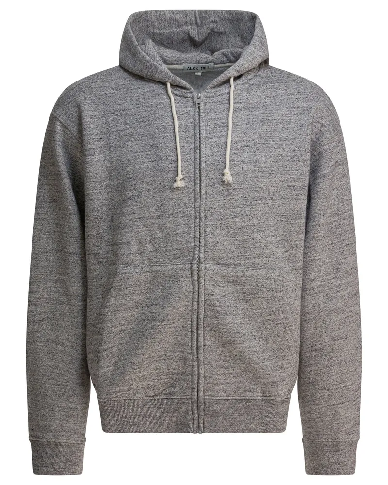 Alex Mill 12th Street“-Sweatshirt mit Reißverschluss Grey