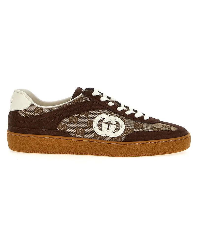 Gucci Sneaker „Incrocio Gg Brown