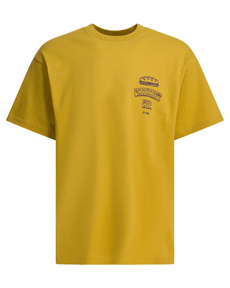 Carhartt WIP Sandwich S/S" T-Shirt Yellow