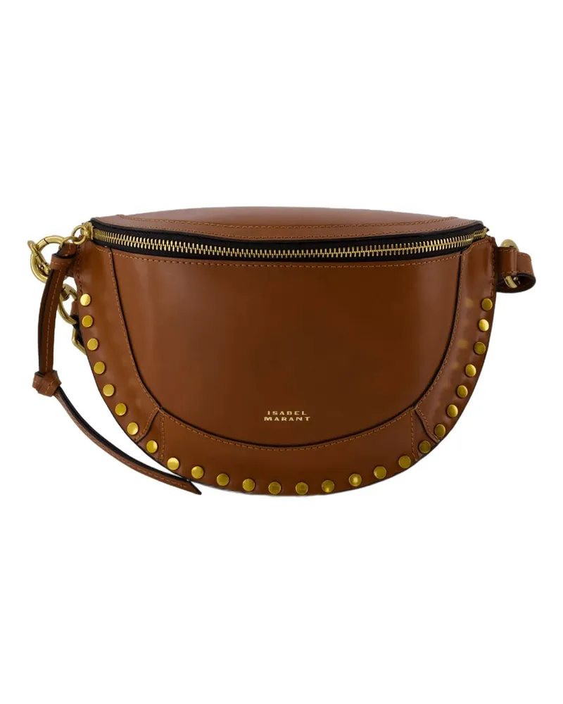 Isabel Marant Skano GZ Umhängetasche  Leder braun Braun