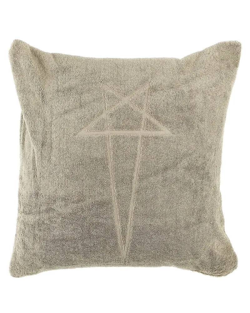 Rick Owens Beach' Kissen Gray