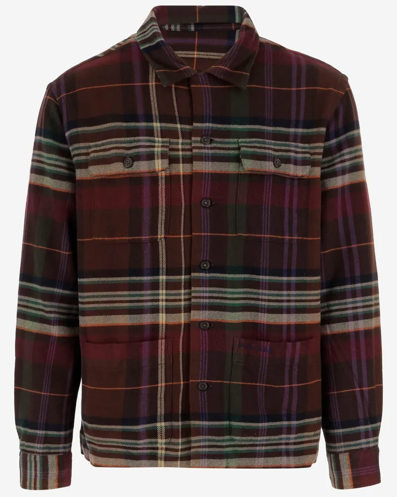 Ralph Lauren Baumwollhemd mit Karomuster Red