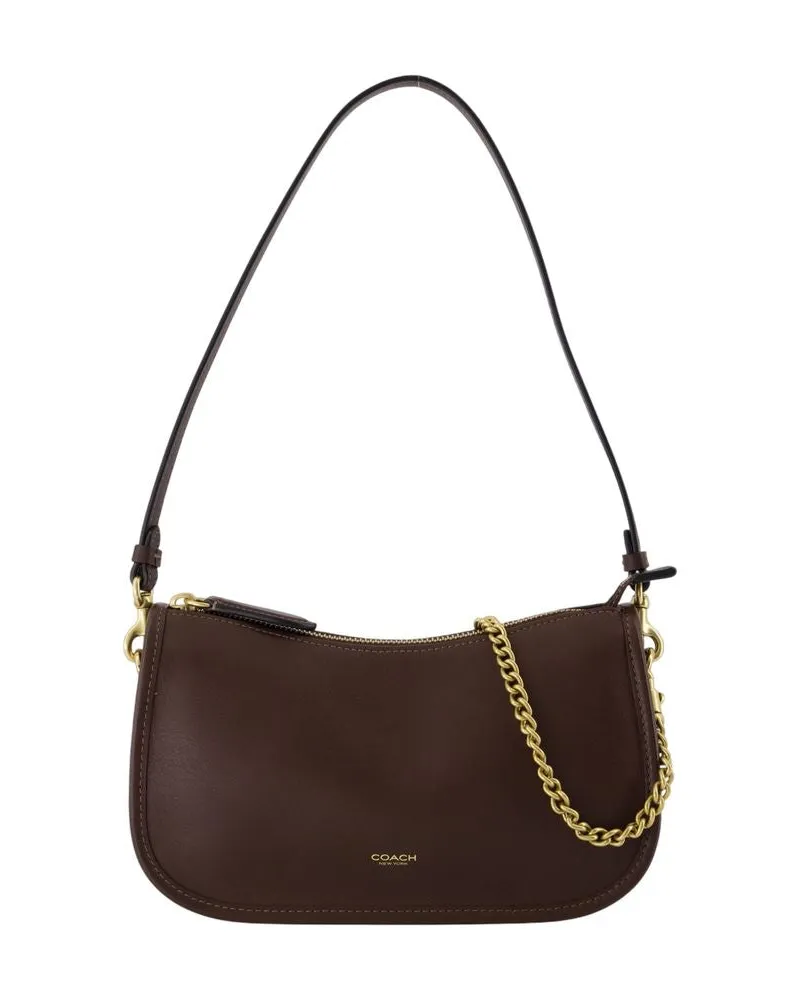 Coach Waverly Crossbody  Leder Brown Braun