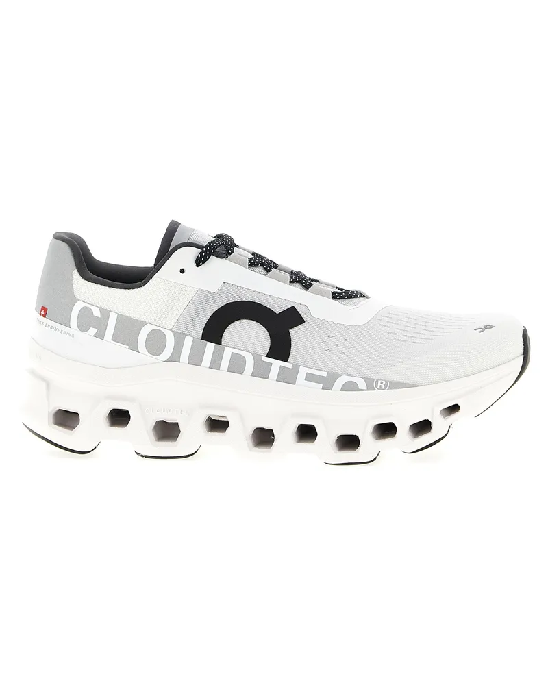 ON Auf 'Cloudmster' Sneakers White
