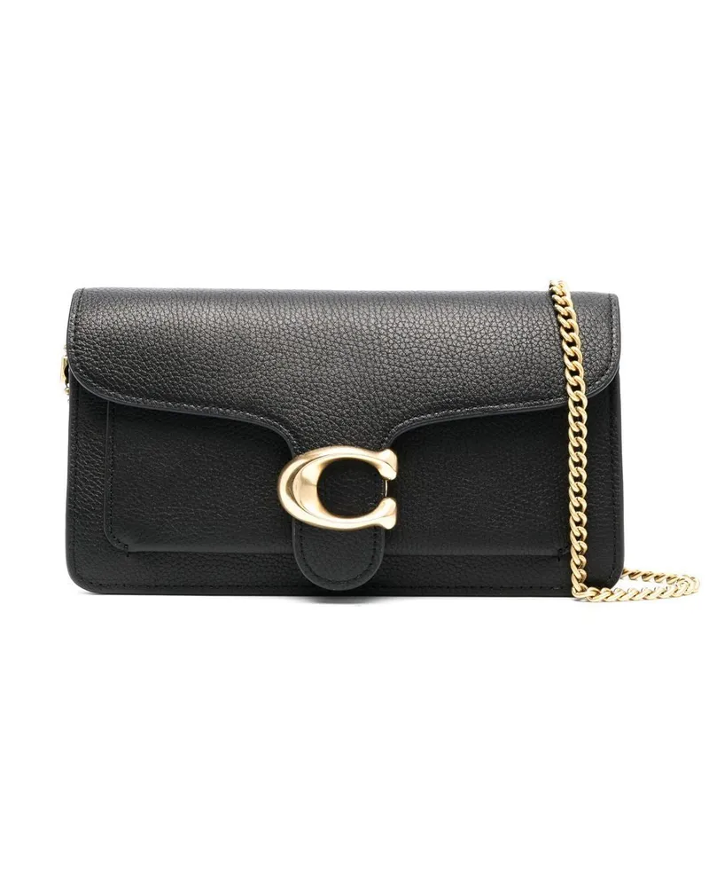 Coach Tabby Chain Lederkupplung Black