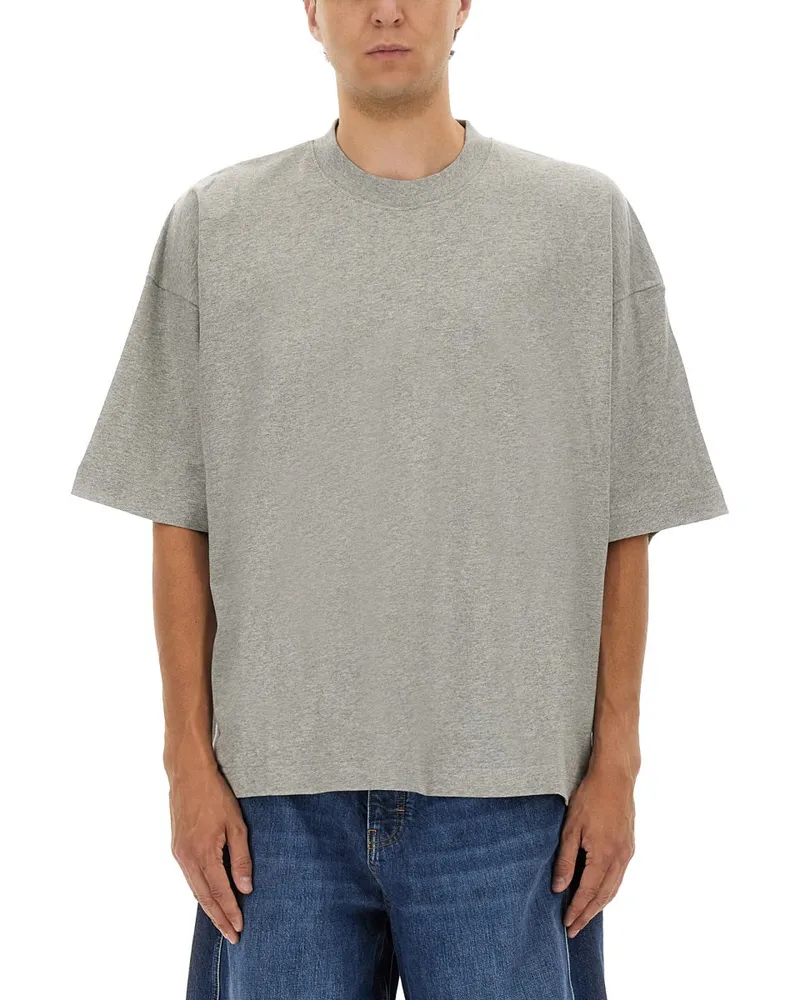 Studio Nicholson Jersey T -Shirt Grey