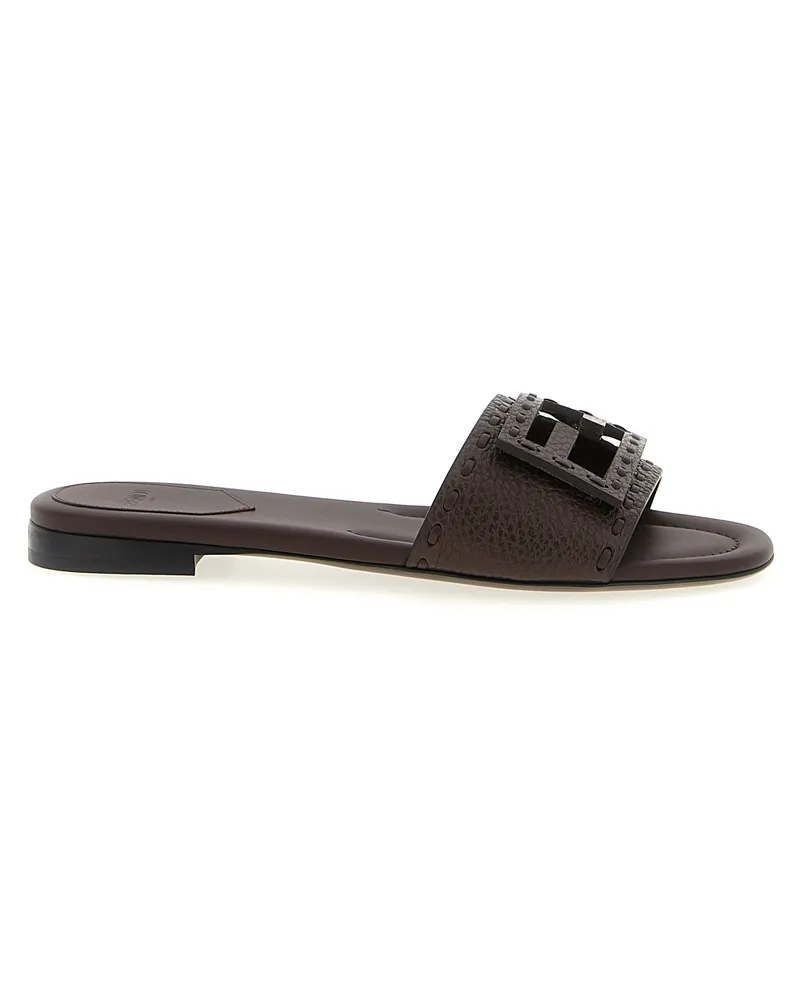 Fendi Baguette' Folien Brown