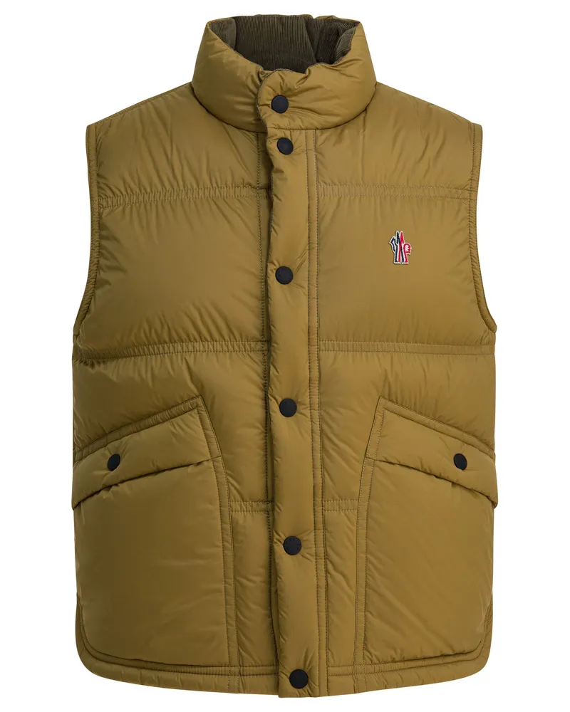 Moncler Aul“ ärmellose Jacke Beige