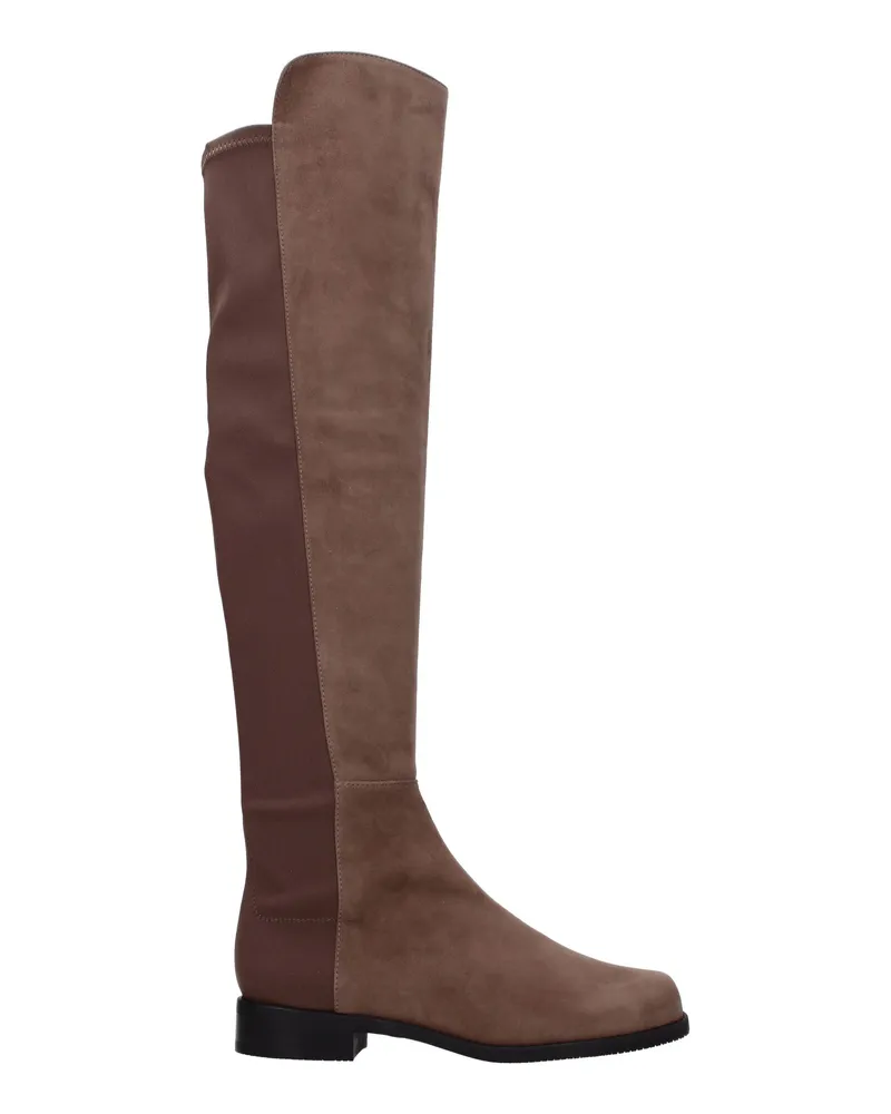 Stuart Weitzman Frauen 's Stiefel Wildleder Brown/Maulwurf -