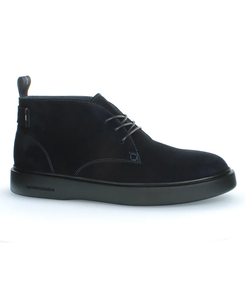 Harmont & Blaine Wildleder -Knöchelstiefel Blue