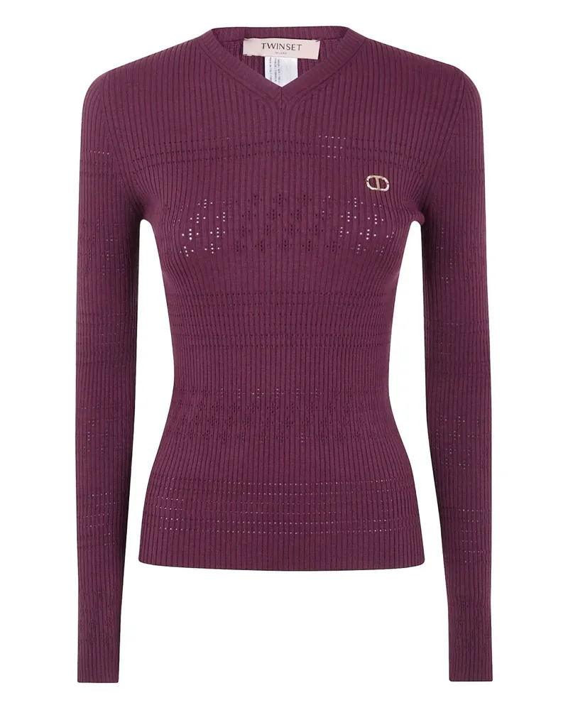 Twin-Set Twin -Set -Pullover lila Purple
