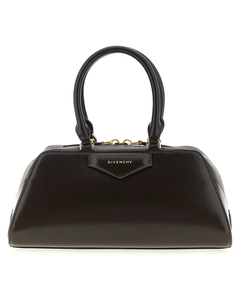 Givenchy Antigona East West' kleine Handtasche Brown