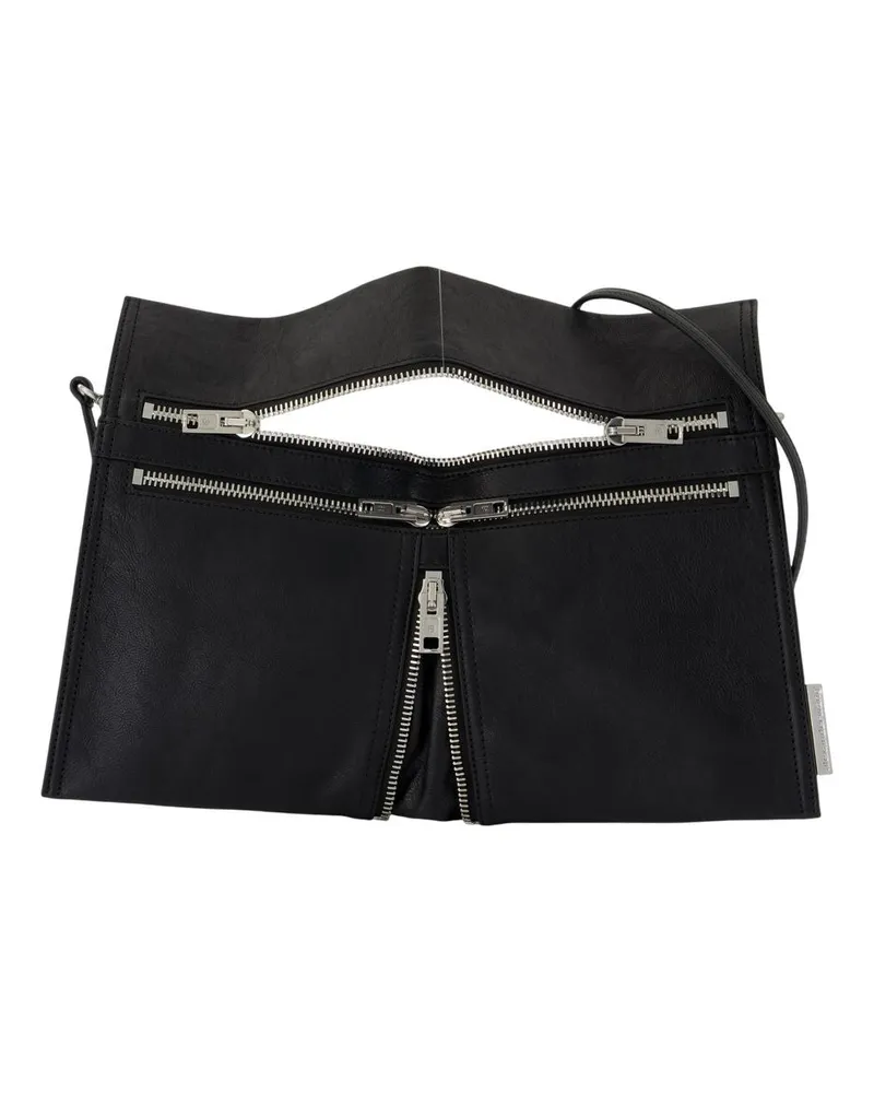 Alexander Wang Geo Medium Crossbody  Leder schwarz Schwarz
