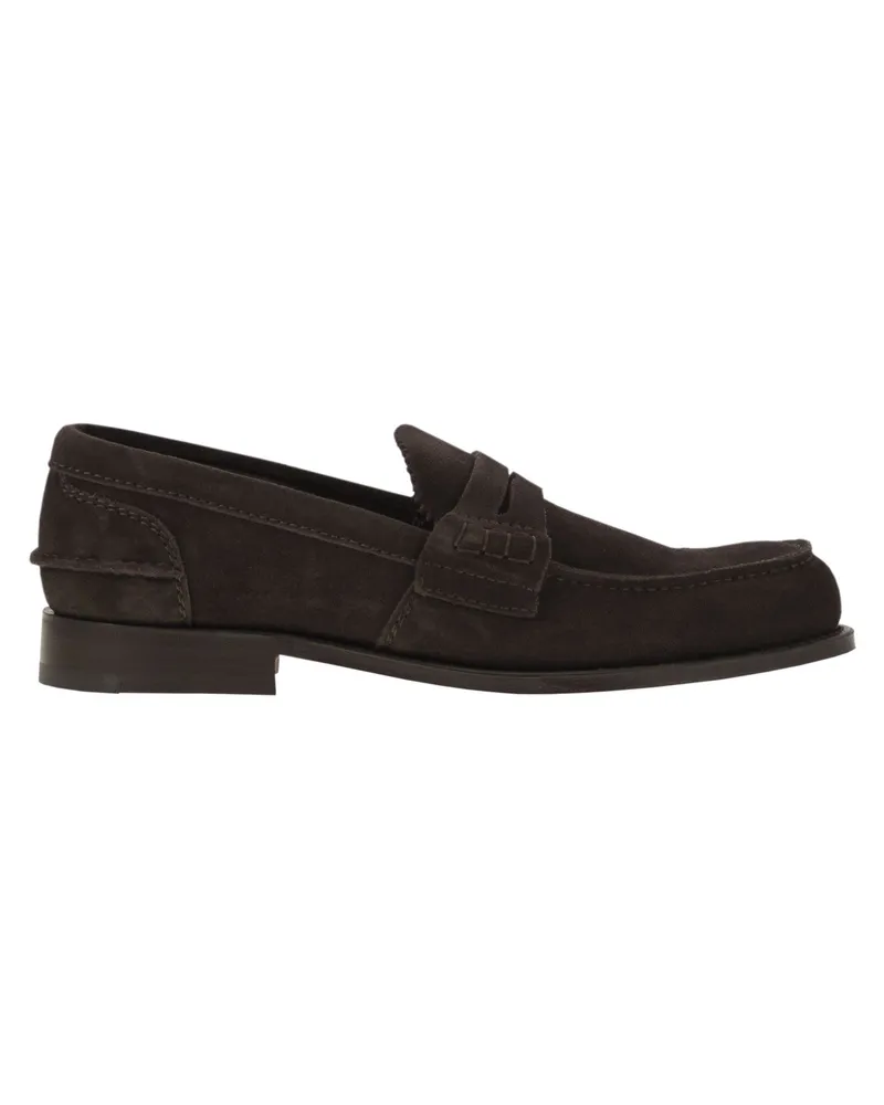 Church's Kirche's Pembrey Suede Mocasin Brown