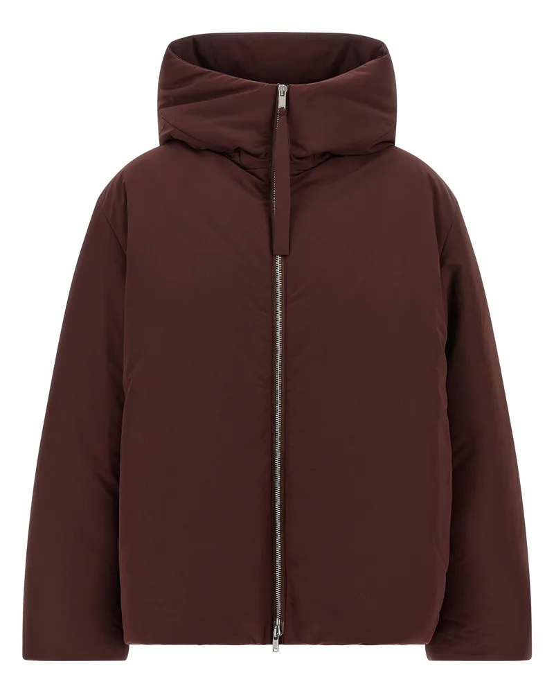 Jil Sander 06' Down Jacke Bordeaux