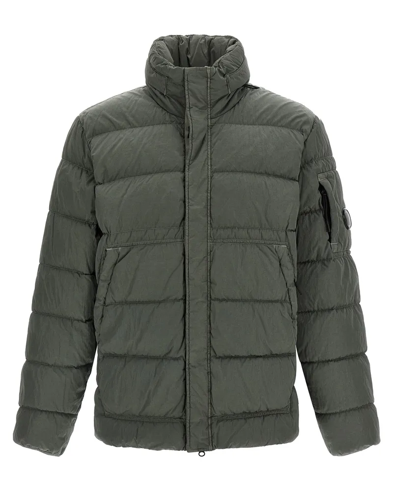 C.P. Company C.P. Firma Removable Hood Down Jacke Gray
