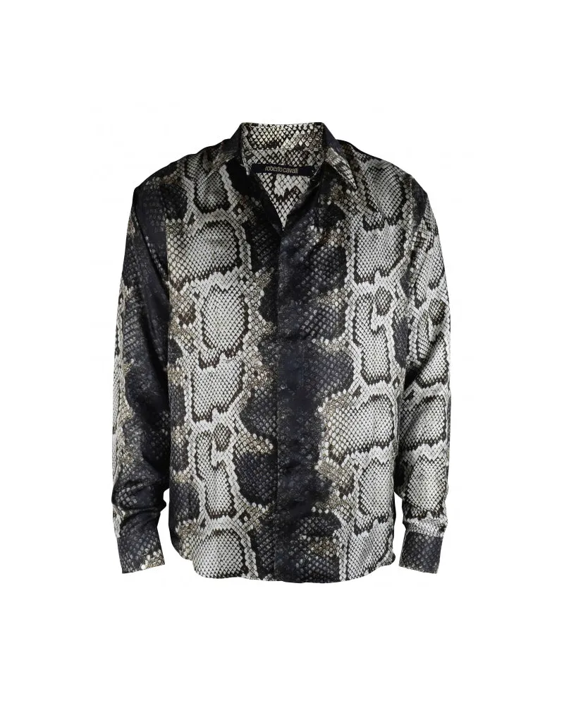 Roberto Cavalli Hemd Grey