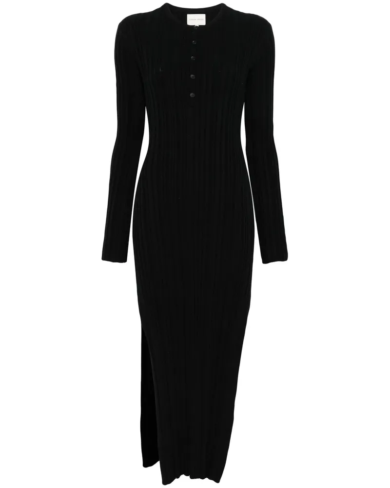 Loulou Studio Rib Langes Kleid 