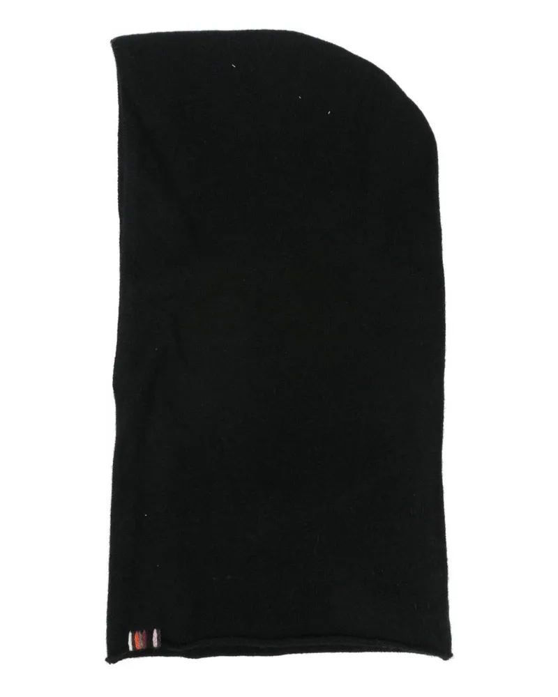 extreme cashmere Sturmhaube aus Kaschmir Black