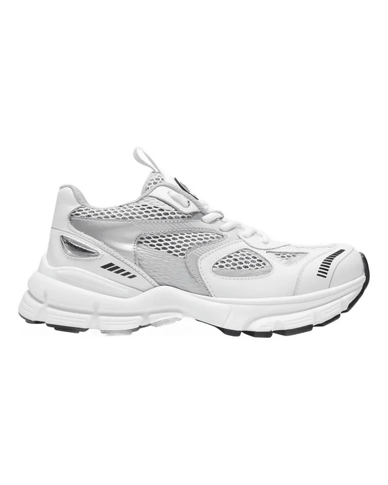 Axel Arigato Marathon -Turnschuhe  Leder Weiß/Silber White