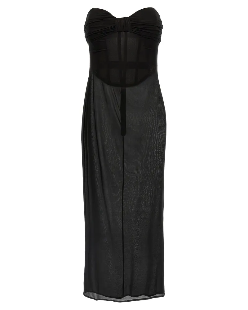 Magda Butrym 27' Kleid Black