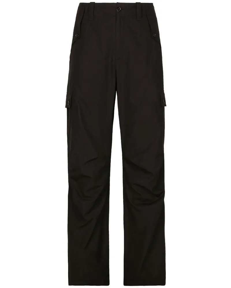 Dolce & Gabbana Baumwollhose Black