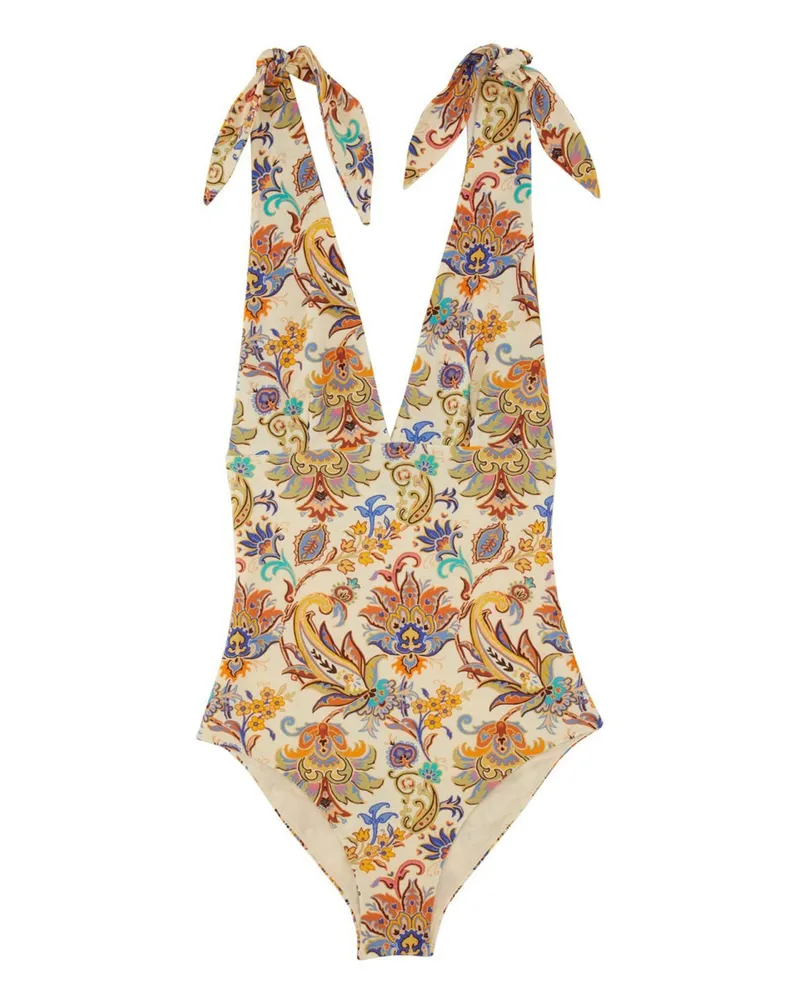 Etro gedruckt ein Stück Badeanzug Multicolour