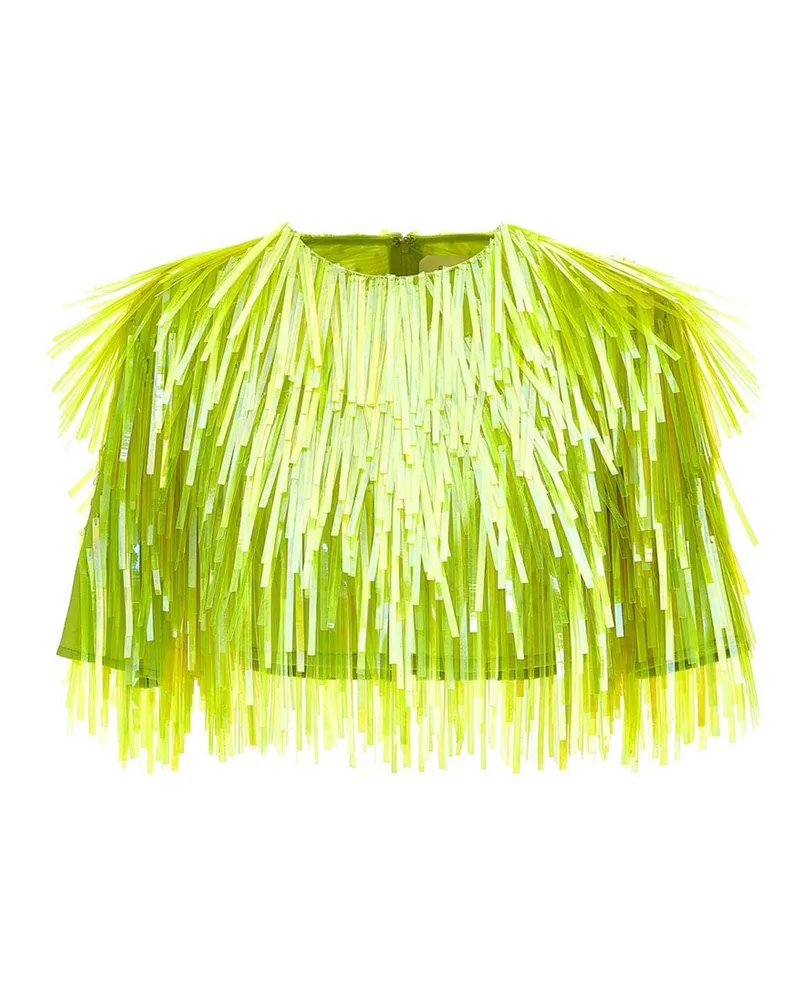 SPORTMAX Petalo' Top Yellow