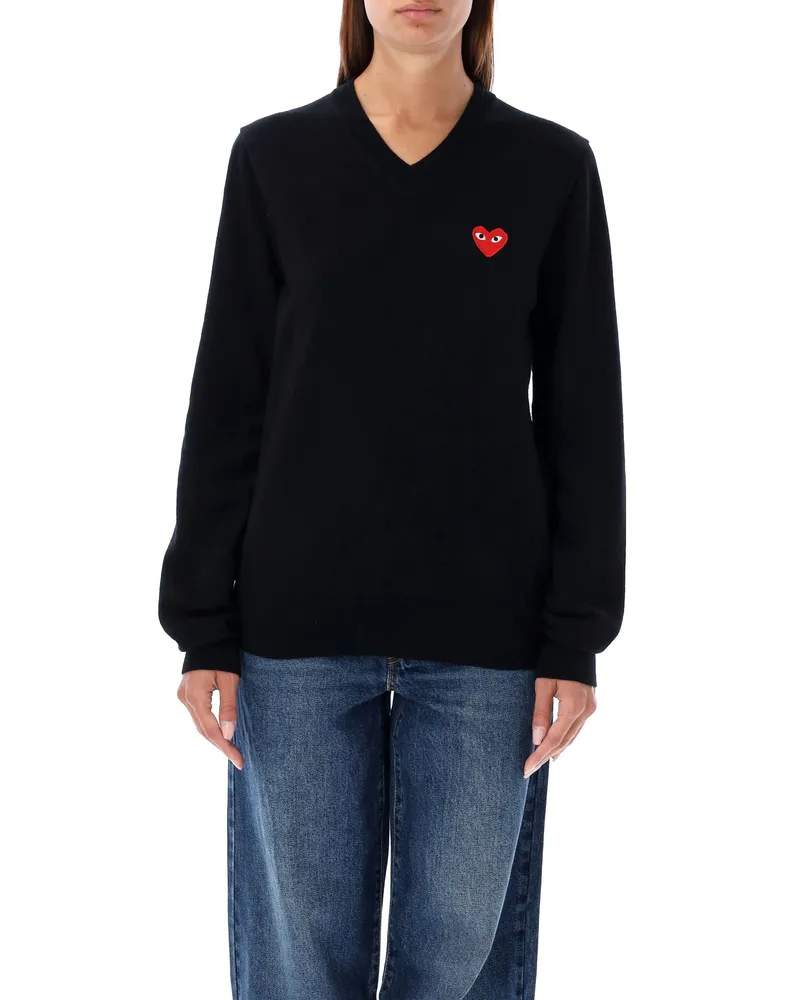 Comme des Garçons Pullover Schwarz Black