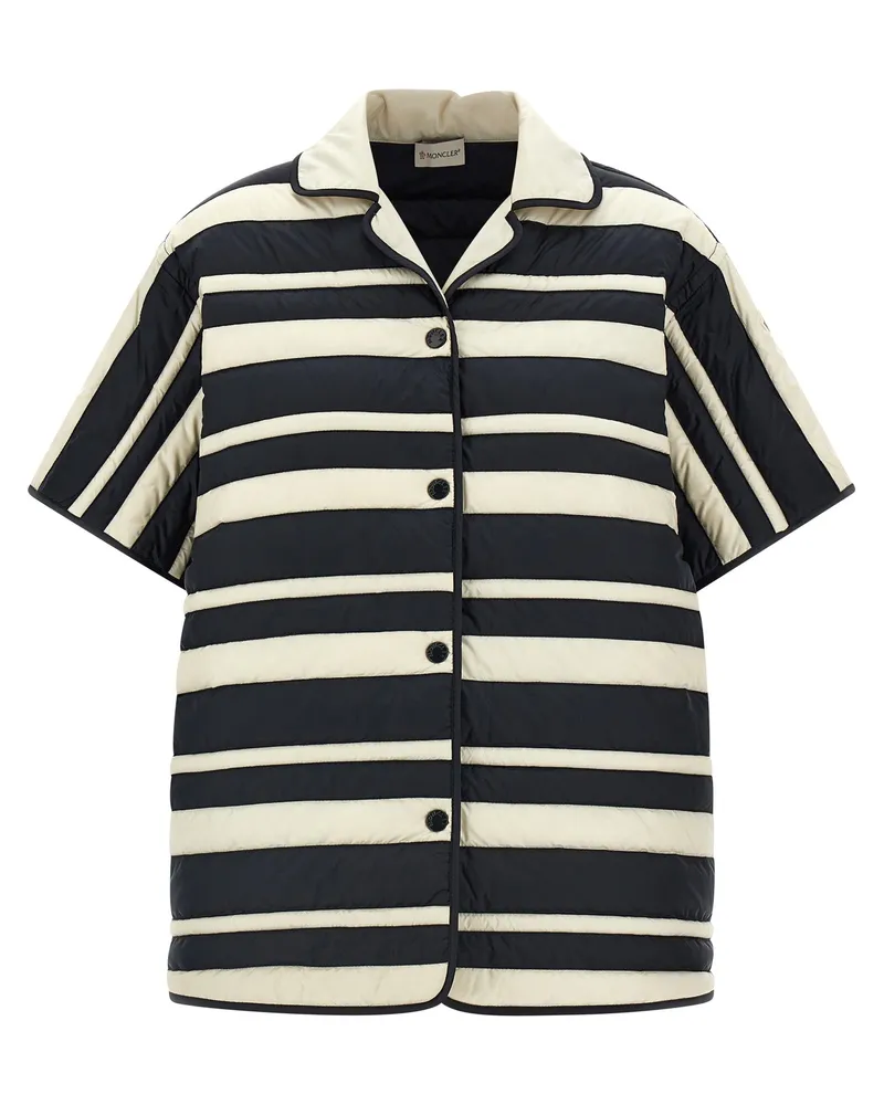 Moncler gestreiftes Hemd Multicolor
