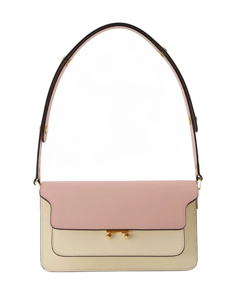 Marni Kofferraum EW Crossbody  Multi Leder Multicolor