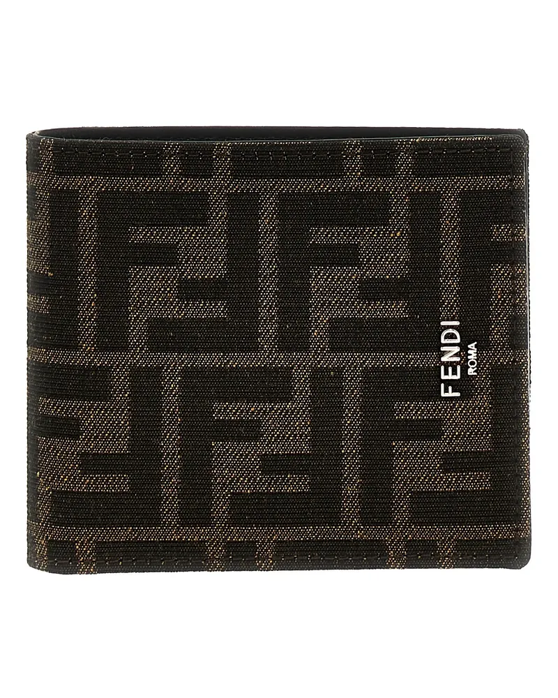 Fendi ff' Brieftasche Braun