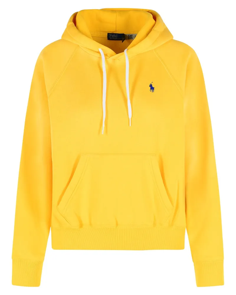 Ralph Lauren Gelbes Sweatshirt aus Baumwollmischung Yellow