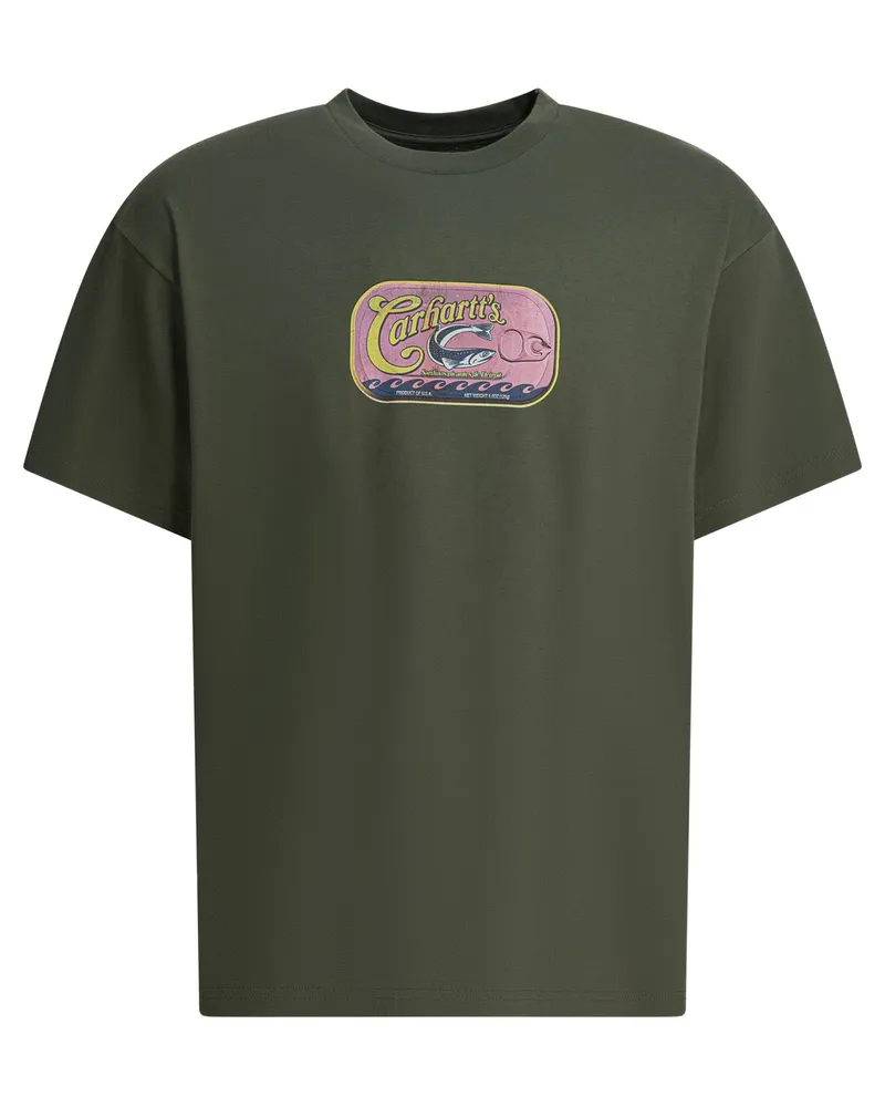 Carhartt WIP S/S „Sardinas“ T-Shirt mit Rundhalsausschnitt Green