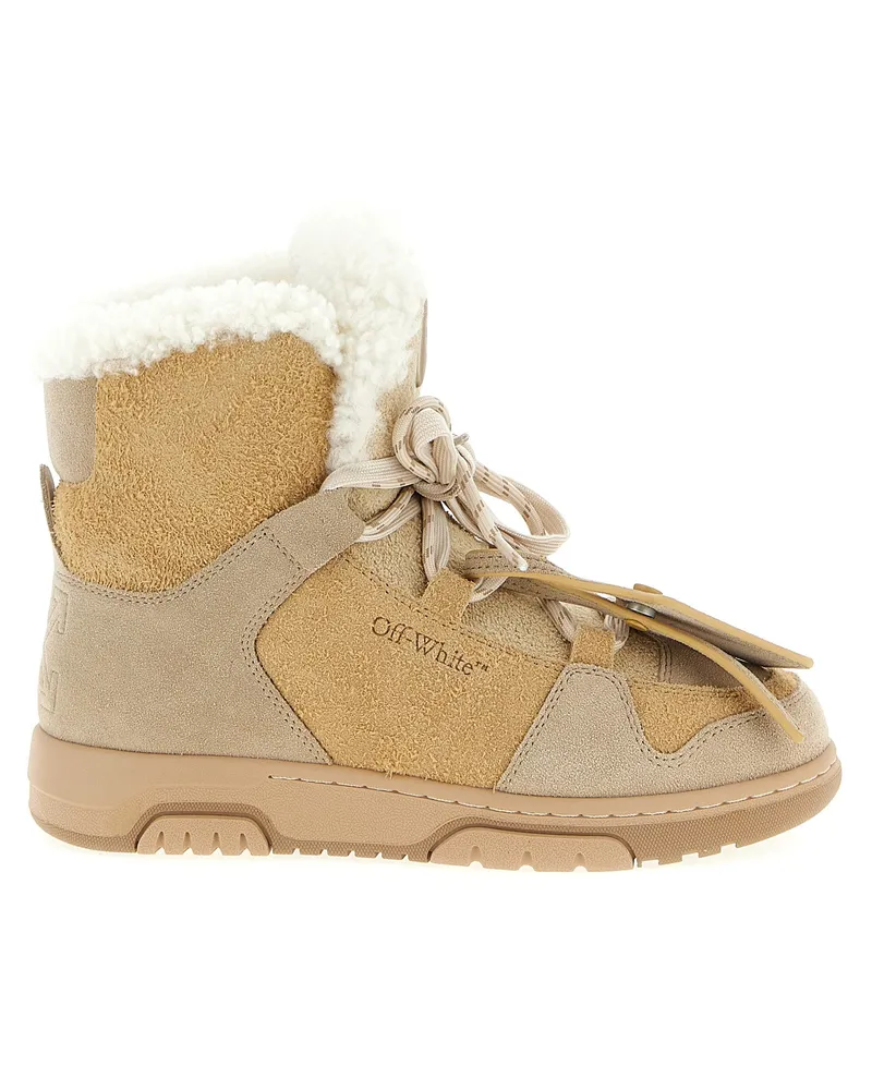 OFF-WHITE Winter' Knöchelstiefel Beige