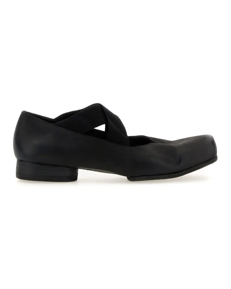 Uma Wang Leder Ballerina Black