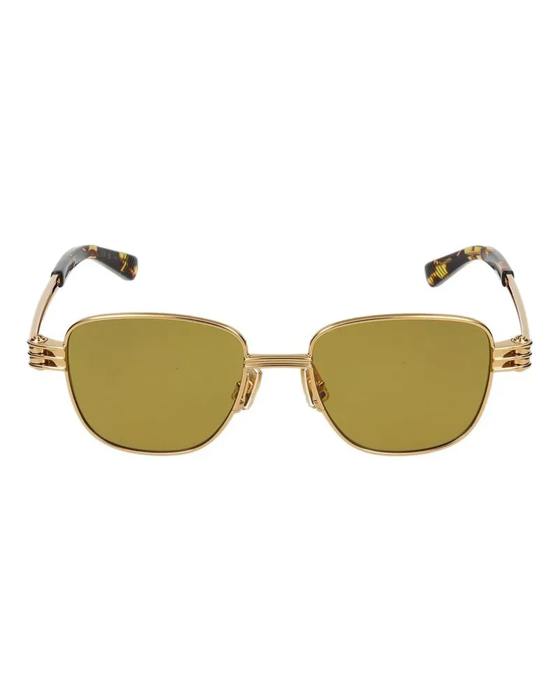 Bottega Veneta Sonnenbrille  Bv1380 S 002 Gold Gold Gelb /18 /150 002
