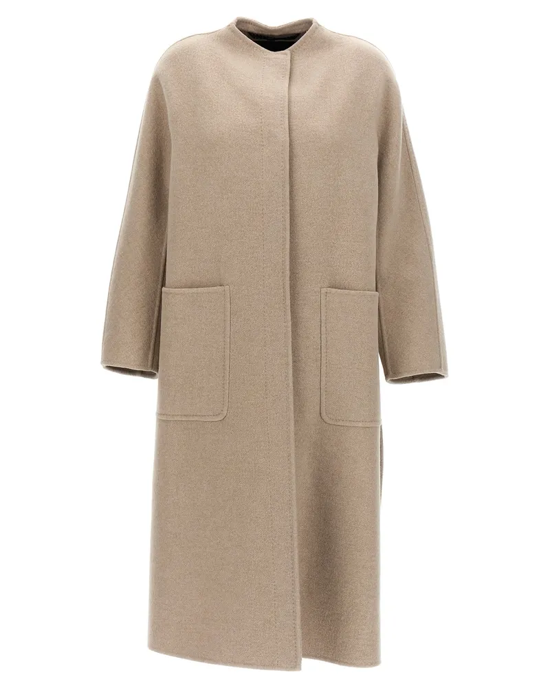 Max Mara Gioiosa' Mantel Beige