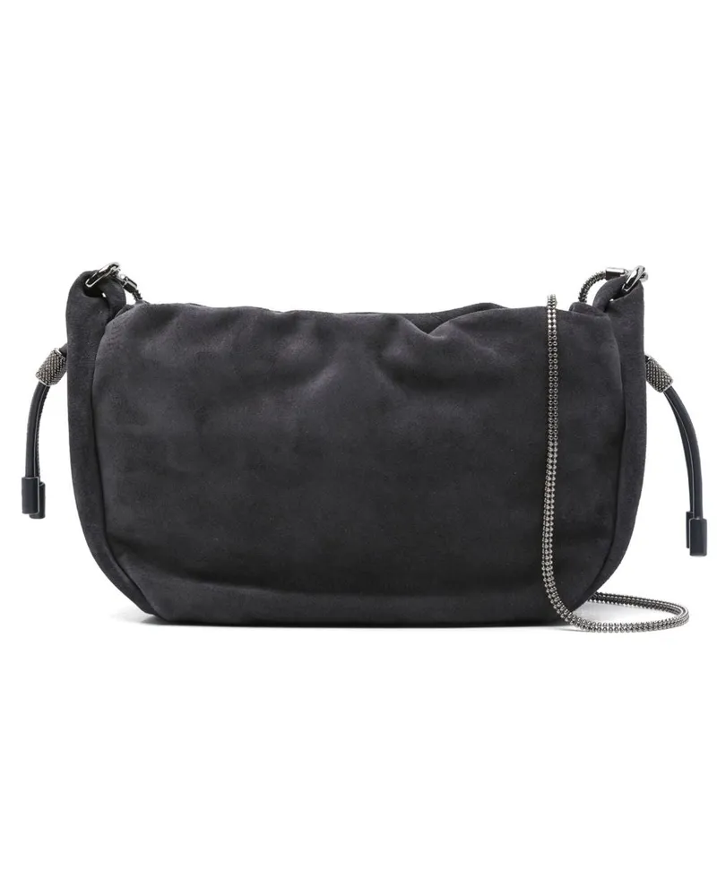 Brunello Cucinelli Eimer Melly Mini Crossbody Bag Brown