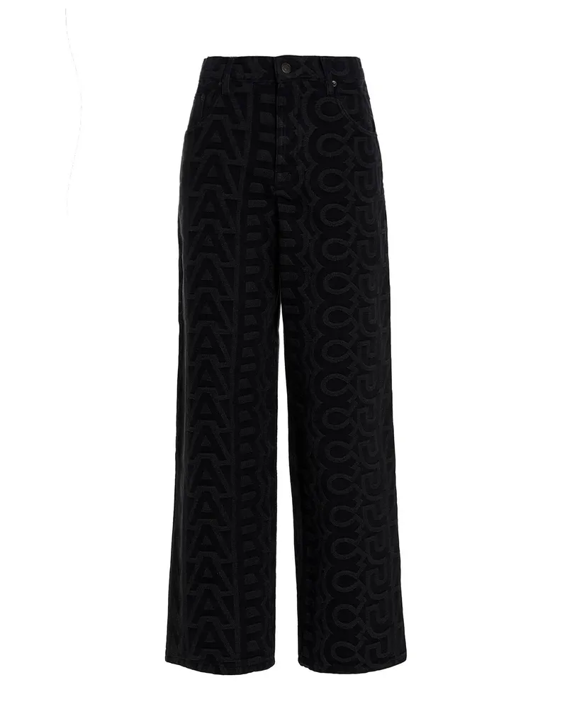 Marc Jacobs Monogramm' Jeans Black