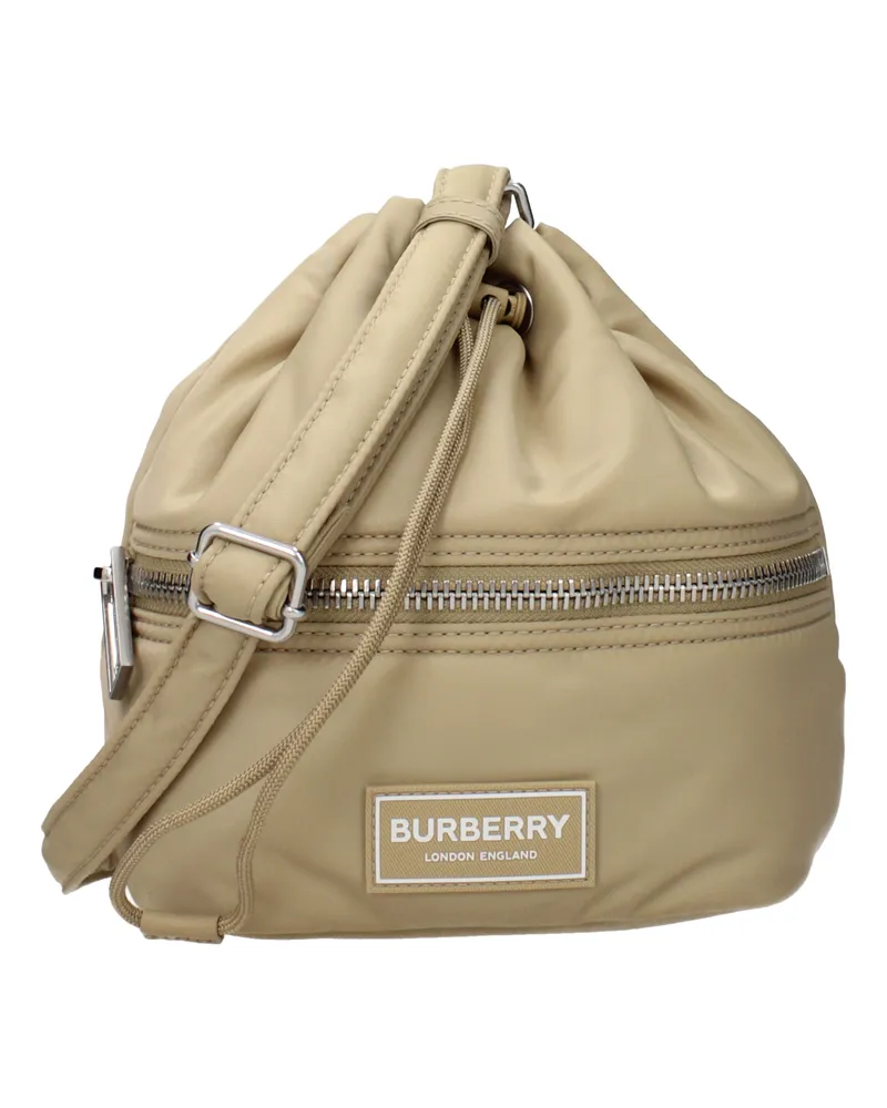 Burberry Damens Ryle Umhängetasche Nylon Beige/Honig -