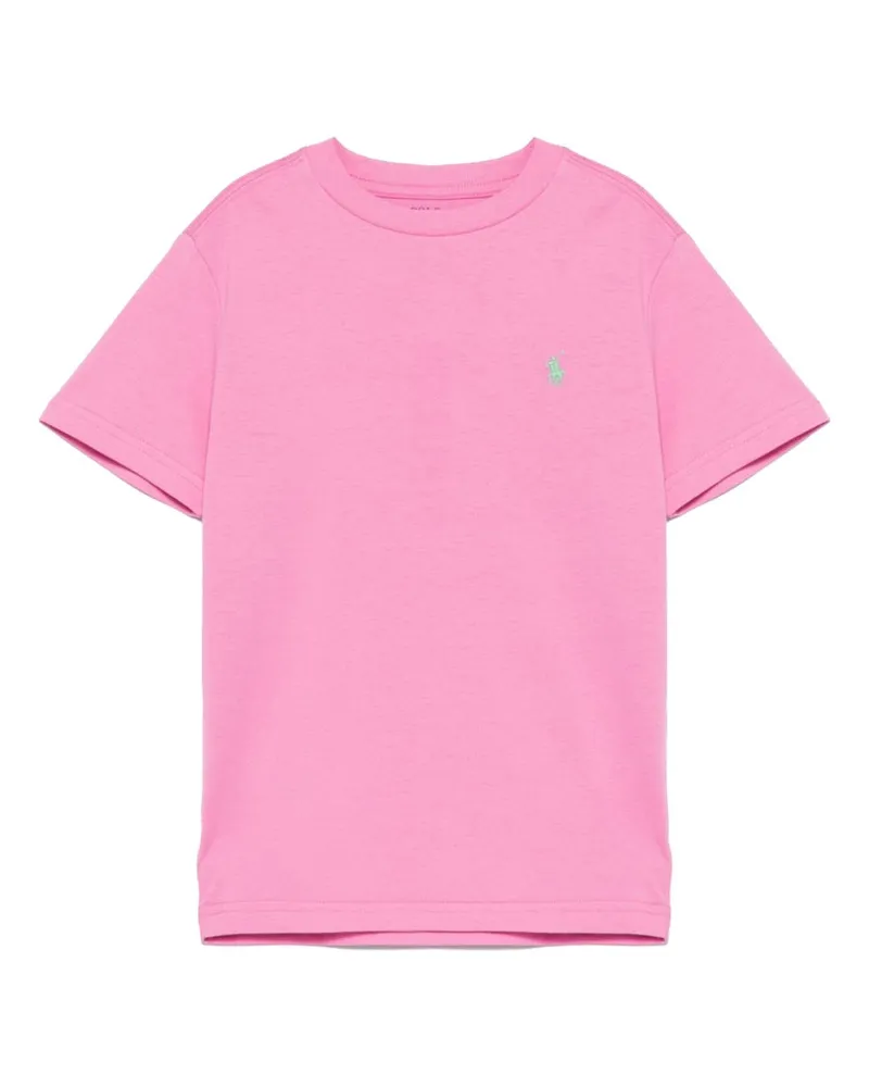 Ralph Lauren T -Shirt mit Logo Pink