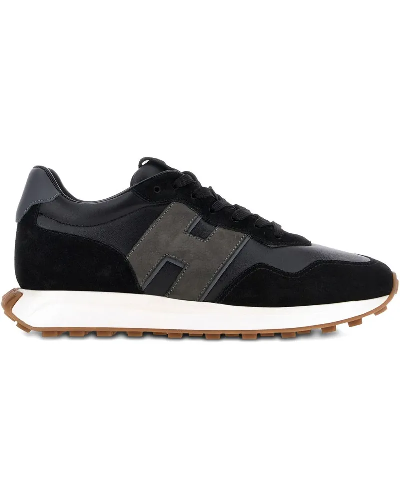 Hogan flache Schuhe schwarz Black