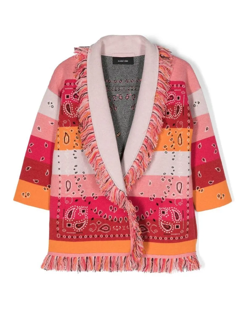 Alanui Striped Bandana Jacquard Card Multicolour