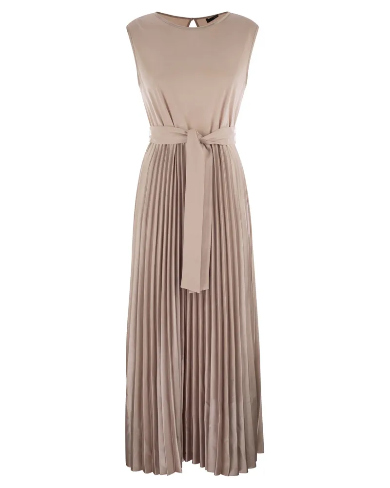 Max Mara Wochenende Max Mara Samuele ärmelloses Trikotkleid Powder