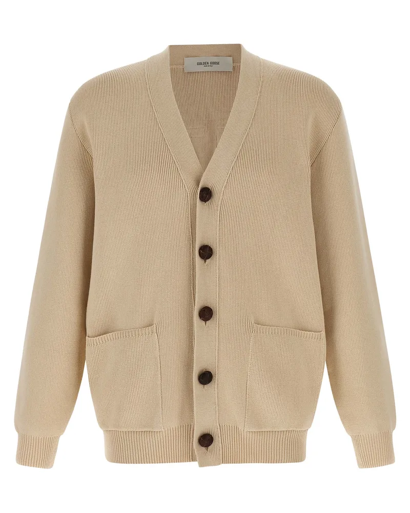 Golden Goose Darryl' Strickjacke Beige