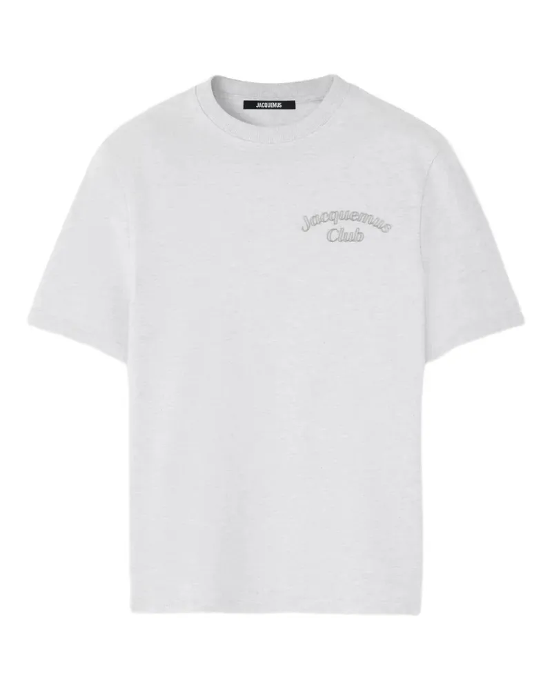 Jacquemus der Club bestickt T -Shirt Jacquemus