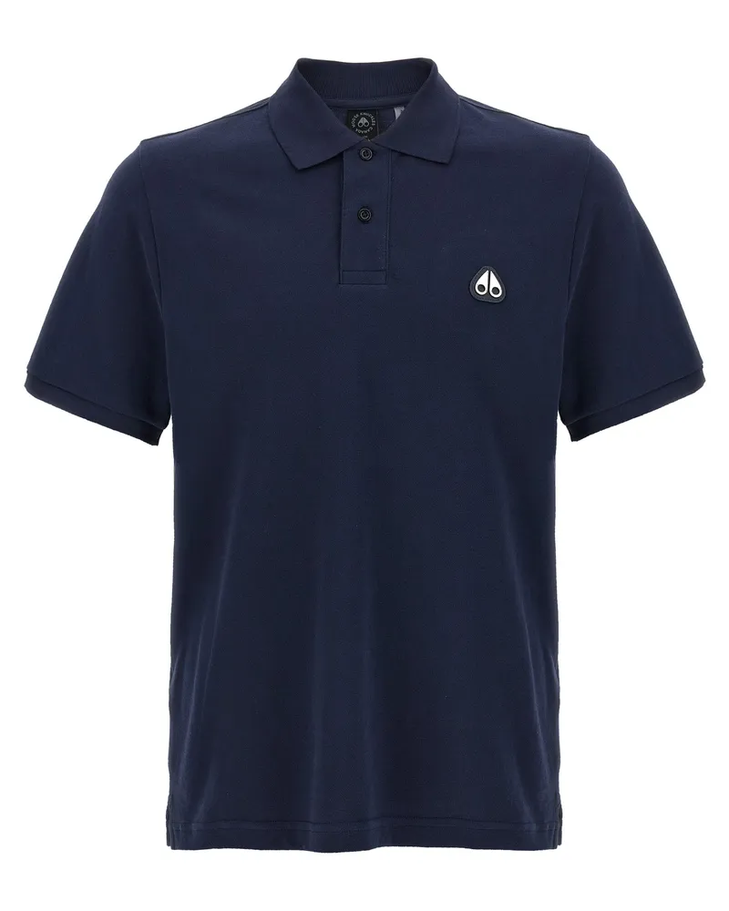 Moose Knuckles Everett' Polo -Hemd Blue